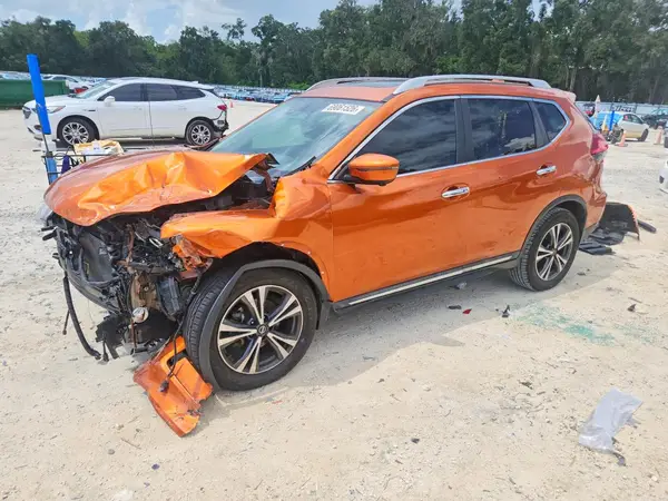 5N1AT2MT7HC836616 — 2017 Nissan Rogue, Передняя часть (Front End), фото до ремонта