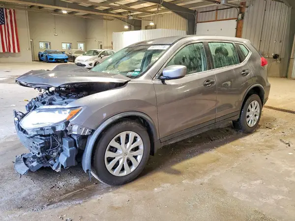 KNMAT2MT8HP614101 — 2017 Nissan Rogue, Передняя часть (Front End), фото до ремонта