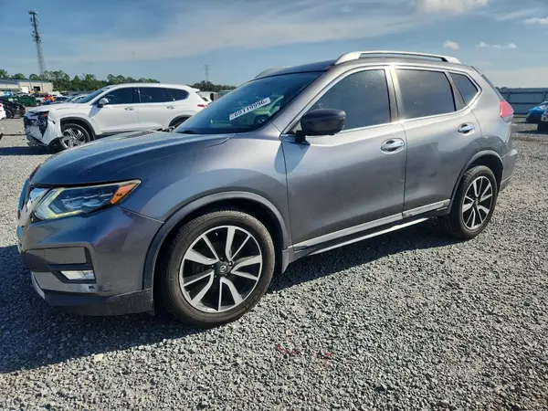5N1AT2MT5HC756702 — 2017 Nissan Rogue, Передняя часть (Front End), фото до ремонта
