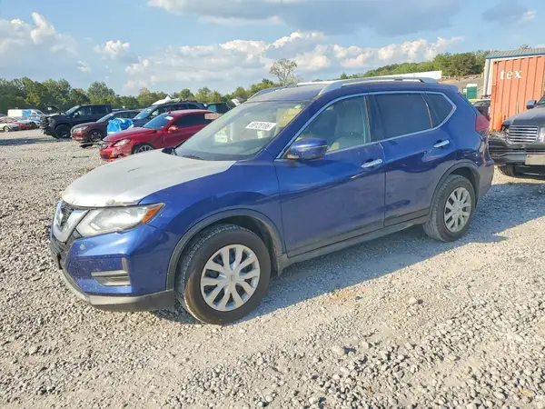 JN8AT2MV4HW014784 — 2017 Nissan Rogue, Передняя часть (Front End), фото до ремонта