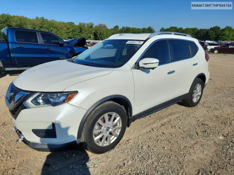 KNMAT2MT7HP544154 — 2017 Nissan Rogue, Передняя часть, фото до ремонта