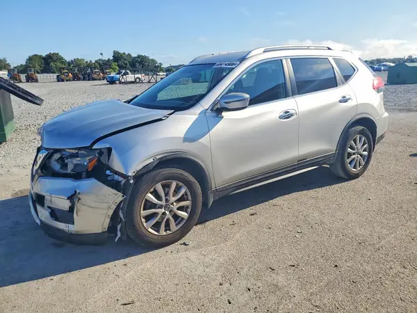 KNMAT2MT5HP565407 — 2017 Nissan Rogue, Передняя часть (Front End), фото до ремонта
