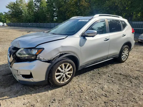 5N1AT2MV1HC824186 — 2017 Nissan Rogue, Передняя часть (Front End), фото до ремонта