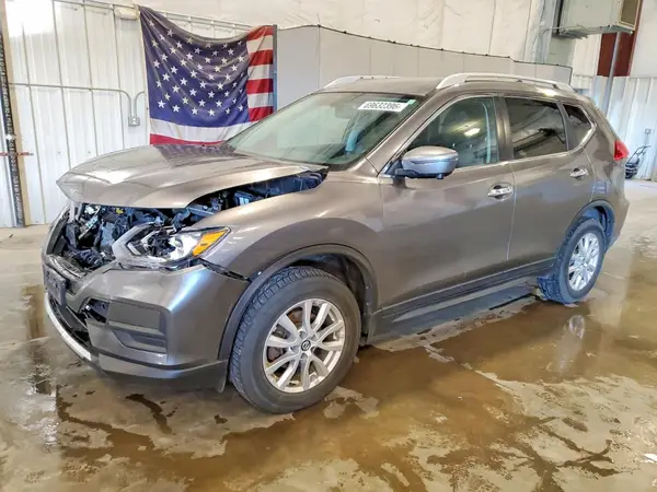 KNMAT2MV6HP600568 — 2017 Nissan Rogue, Передняя часть (Front End), фото до ремонта