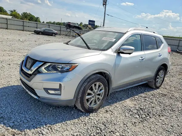 KNMAT2MT3HP609209 — 2017 Nissan Rogue, Передняя часть (Front End), фото до ремонта