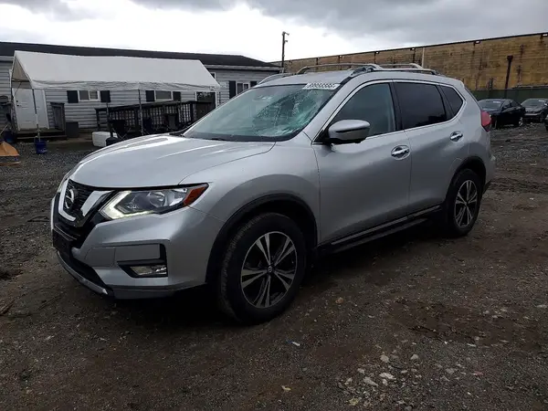 JN8AT2MV8HW020135 — 2017 Nissan Rogue, Подтопление (Water/Flood), фото до ремонта