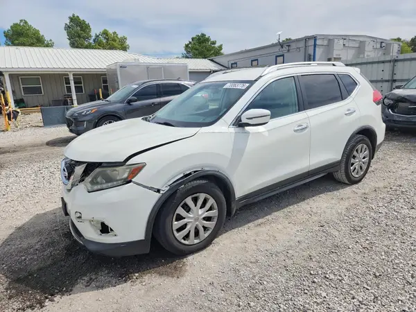 KNMAT2MT3HP580438 — 2017 Nissan Rogue, Задняя часть (Rear End), фото до ремонта