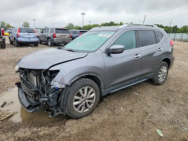 KNMAT2MT2HP595335 — 2017 Nissan Rogue, Передняя часть (Front End), фото до ремонта