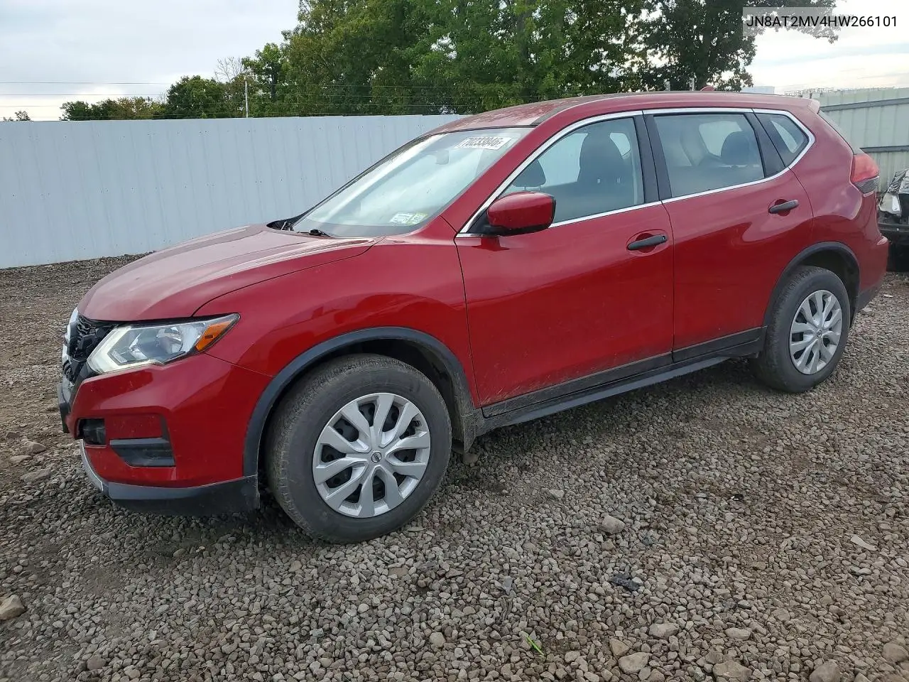 JN8AT2MV4HW266101 Nissan Rogue 2017 — повреждение Передняя часть, фото до ремонта