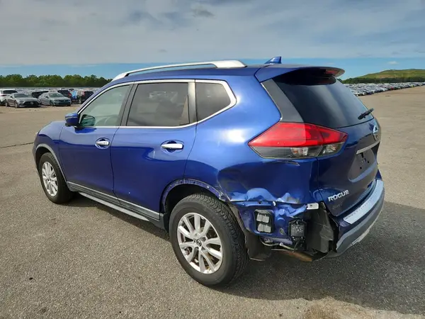 KNMAT2MV5HP584623 — 2017 Nissan Rogue, фото 2 с аукциона Copart, Задняя часть
