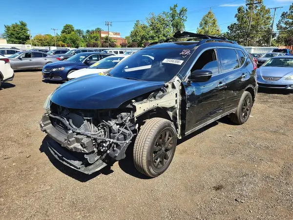 5N1AT2MV3HC801086 — 2017 Nissan Rogue, Передняя часть (Front End), фото до ремонта