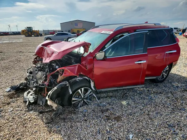 5N1AT2MV6HC875277 — 2017 Nissan Rogue, Передняя часть (Front End), фото до ремонта