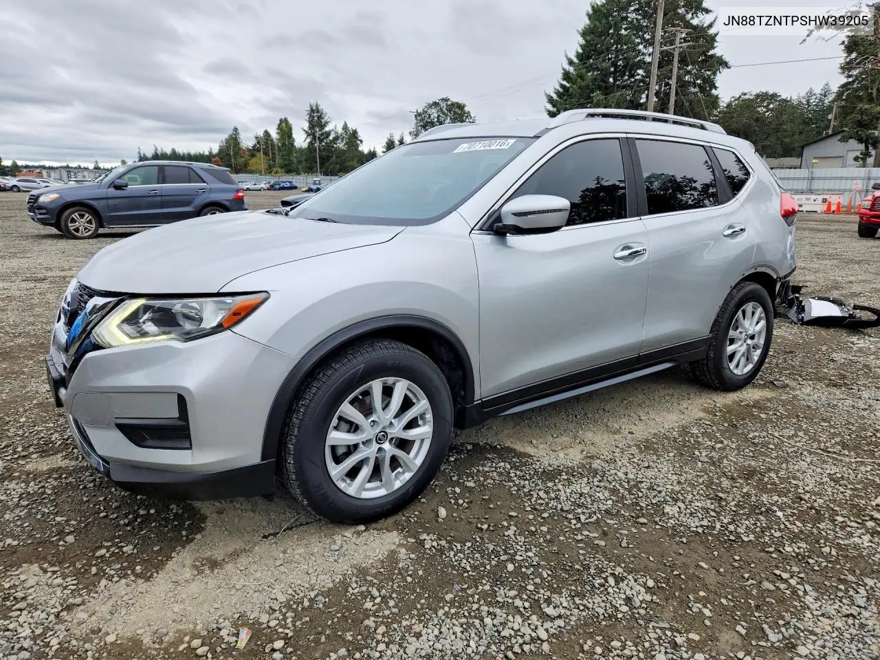 2017 Nissan Rogue Sv VIN JN8AT2MT5HW392059 фото 1
