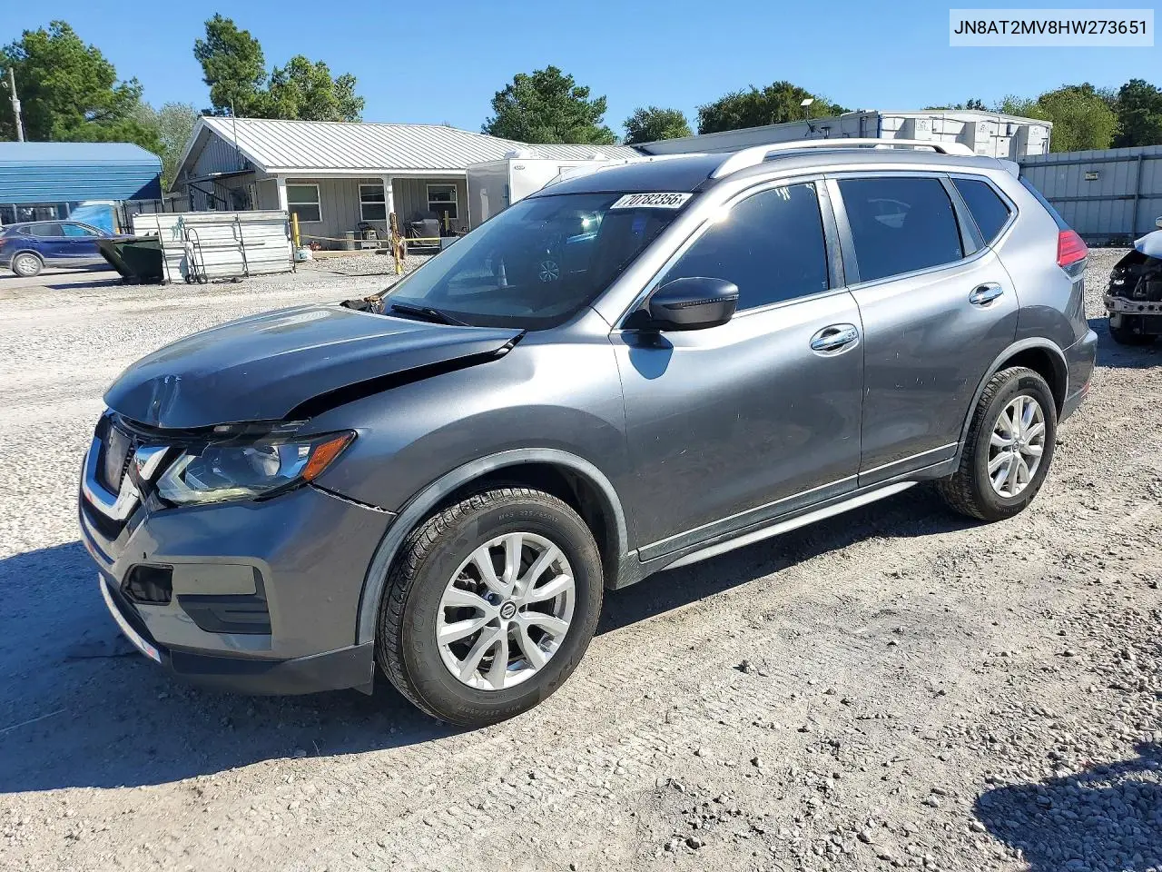 2017 Nissan Rogue Sv VIN JN8AT2MV8HW273651 фото 1