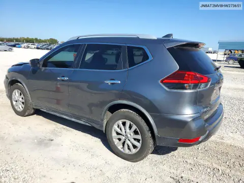 2017 Nissan Rogue Sv VIN JN8AT2MV8HW273651 фото 2