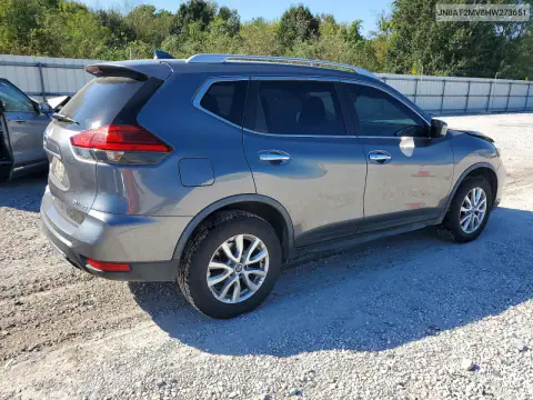 2017 Nissan Rogue Sv VIN JN8AT2MV8HW273651 фото 3