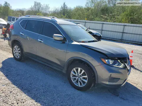 2017 Nissan Rogue Sv VIN JN8AT2MV8HW273651 фото 4