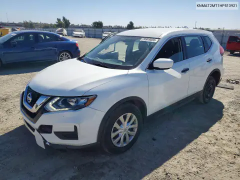 KNMAT2MT1HP513921 — 2017 Nissan Rogue, Сторона, фото до ремонта