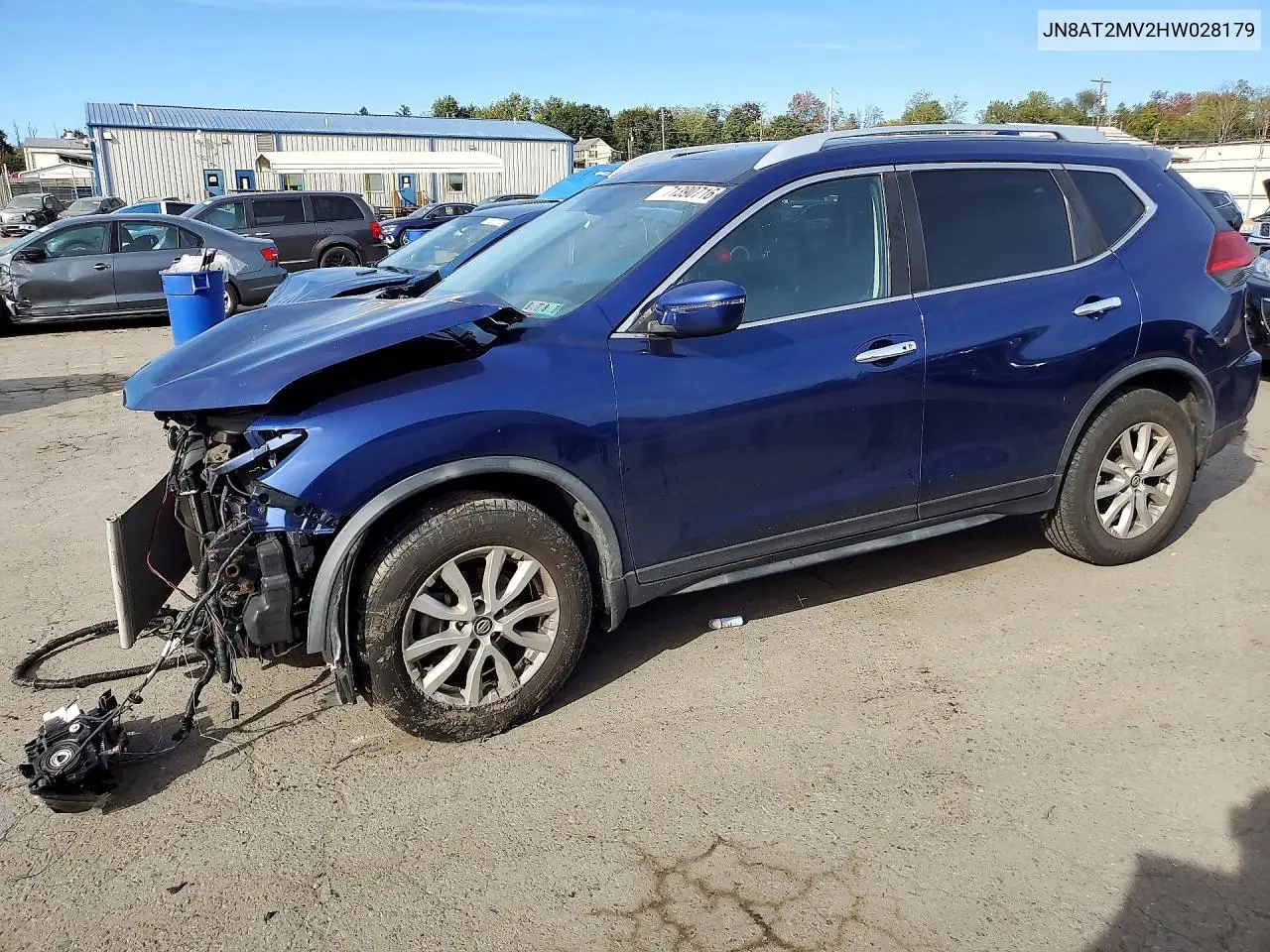 2017 Nissan Rogue Sv VIN JN8AT2MV2HW028179 фото 1