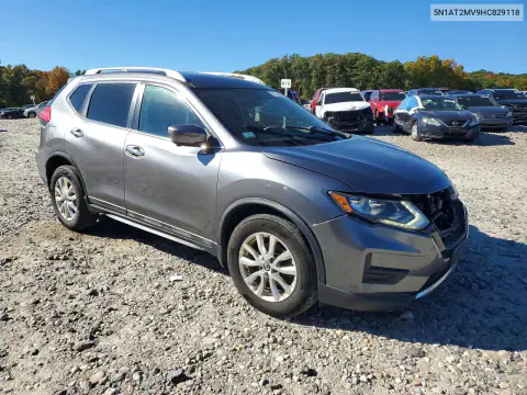 2017 Nissan Rogue Sv VIN 5N1AT2MV9HC829118 фото 4