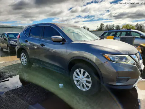 2017 Nissan Rogue S VIN 5N1AT2MVXHC848230 фото 4