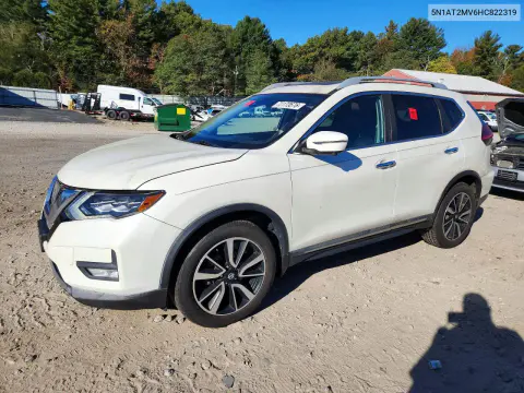 5N1AT2MV6HC822319 — 2017 Nissan Rogue, Механические повреждения, фото до ремонта