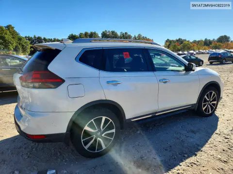 2017 Nissan Rogue S VIN 5N1AT2MV6HC822319 фото 3