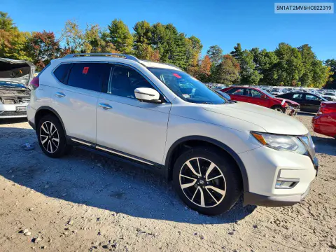 2017 Nissan Rogue S VIN 5N1AT2MV6HC822319 фото 4