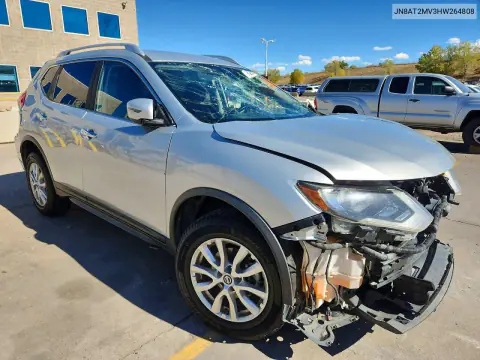2017 Nissan Rogue Sv VIN JN8AT2MV3HW264808 фото 4