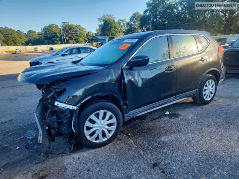 KNMAT2MT9HP545970 — 2017 Nissan Rogue, Передняя часть, фото до ремонта