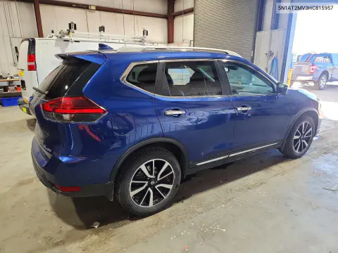 2017 Nissan Rogue S VIN 5N1AT2MV3HC815957 фото 3