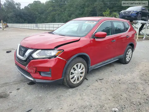 5N1AT2MT6HC875407 — 2017 Nissan Rogue, Передняя часть, фото до ремонта