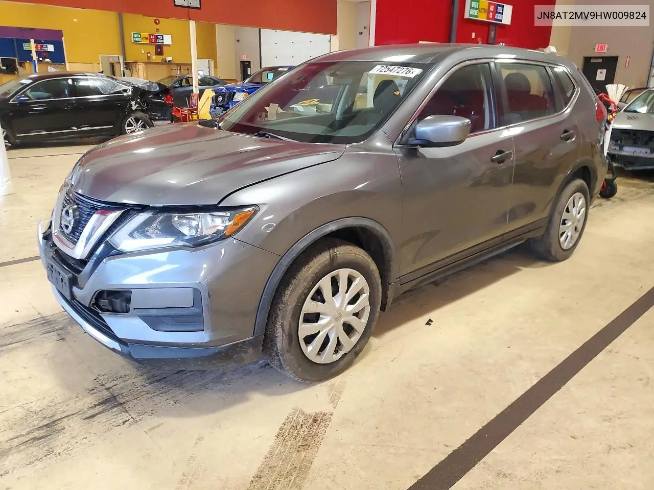 2017 Nissan Rogue S VIN JN8AT2MV9HW009824 фото 1