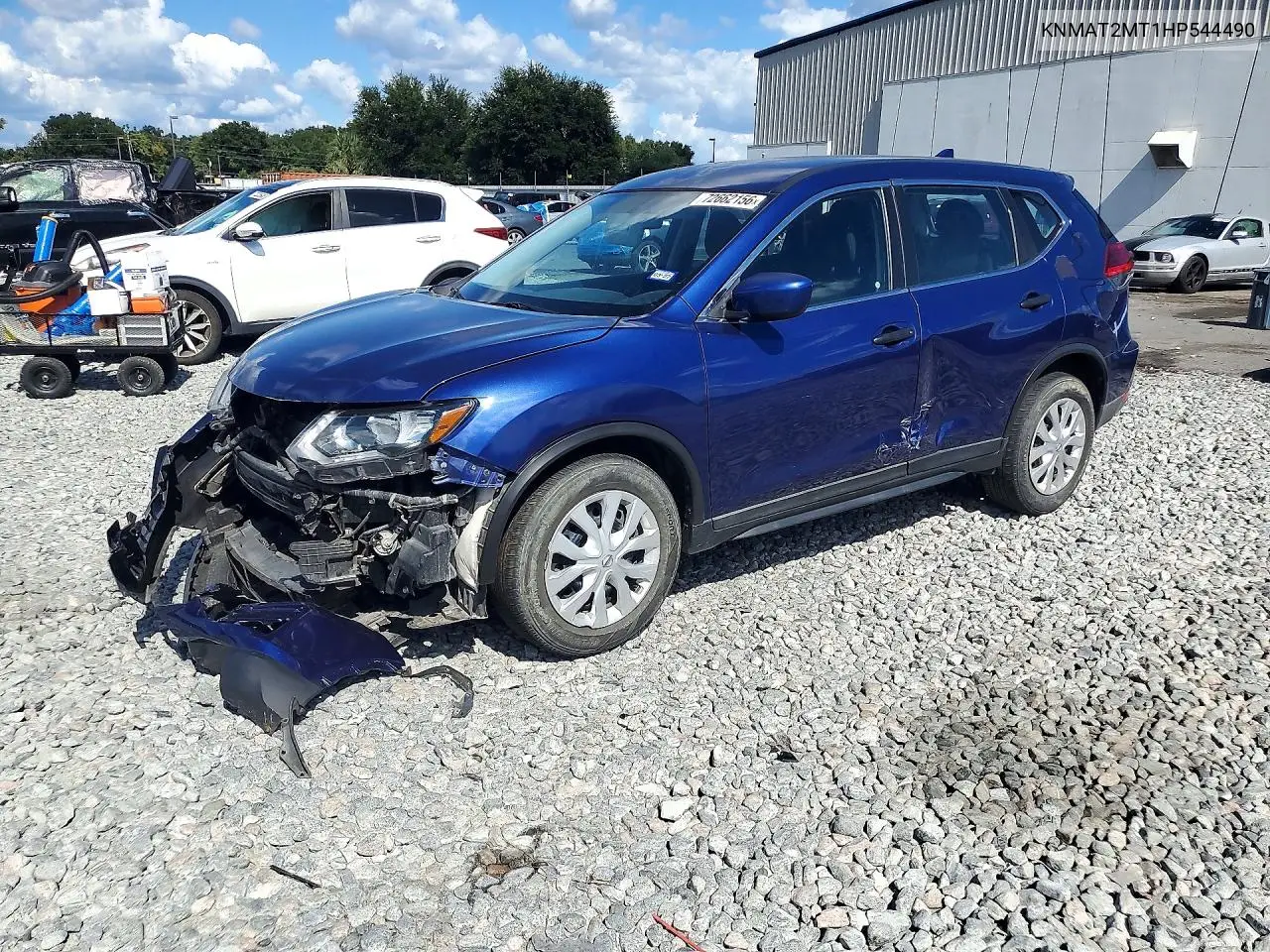 2017 Nissan Rogue S VIN KNMAT2MT1HP544490 фото 1