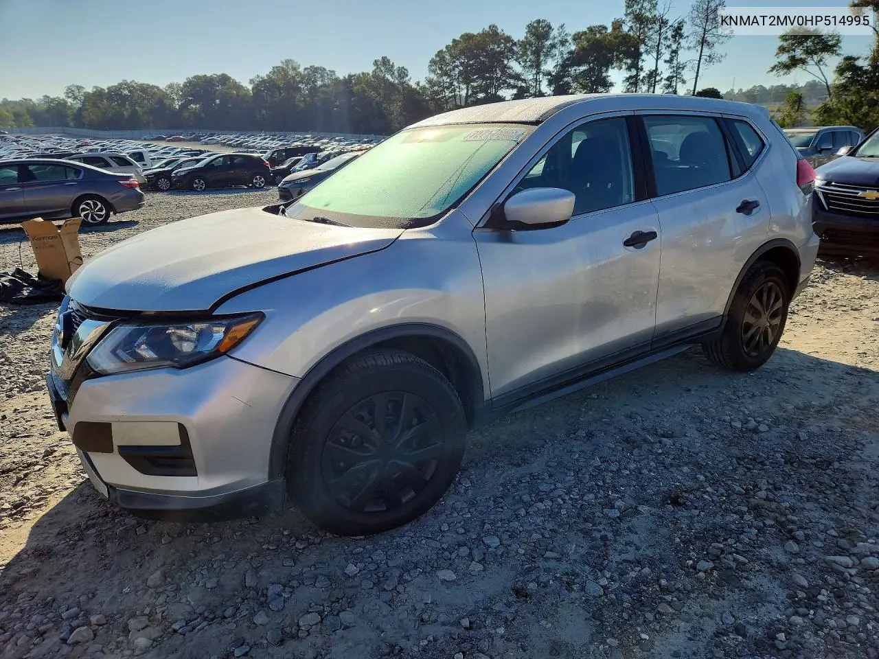 KNMAT2MV0HP514995 Nissan Rogue 2017 — повреждение Сторона, фото до ремонта