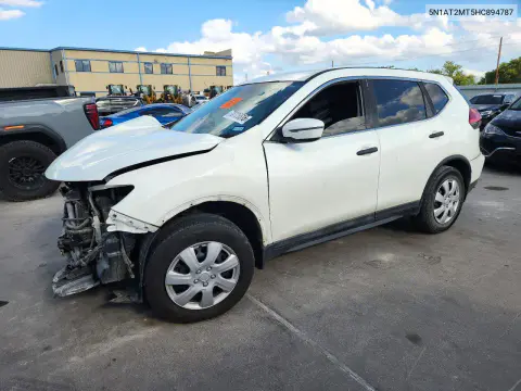 5N1AT2MT5HC894787 — 2017 Nissan Rogue, Передняя часть, фото до ремонта