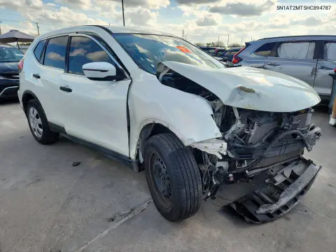 2017 Nissan Rogue S VIN 5N1AT2MT5HC894787 фото 4