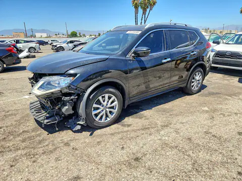 JN8AT2MT1JW458581 — 2018 Nissan Rogue, Передняя часть (Front End), фото до ремонта