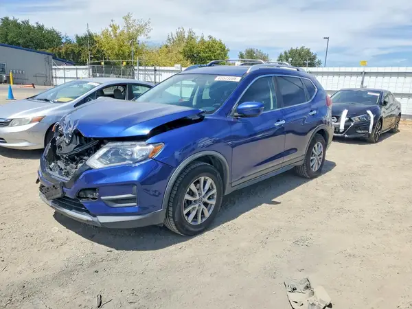 KNMAT2MV7JP540743 — 2018 Nissan Rogue, Передняя часть (Front End), фото до ремонта