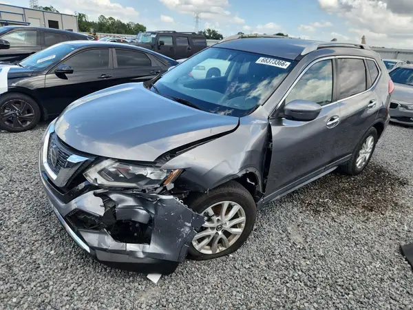 KNMAT2MVXJP617458 — 2018 Nissan Rogue, Передняя часть (Front End), фото до ремонта