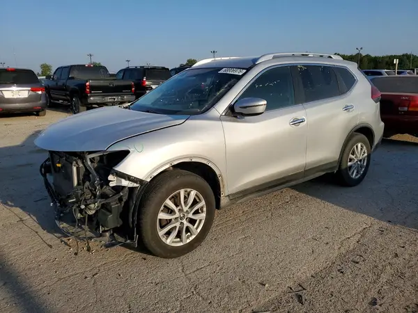 KNMAT2MV3JP559743 — 2018 Nissan Rogue, Передняя часть (Front End), фото до ремонта