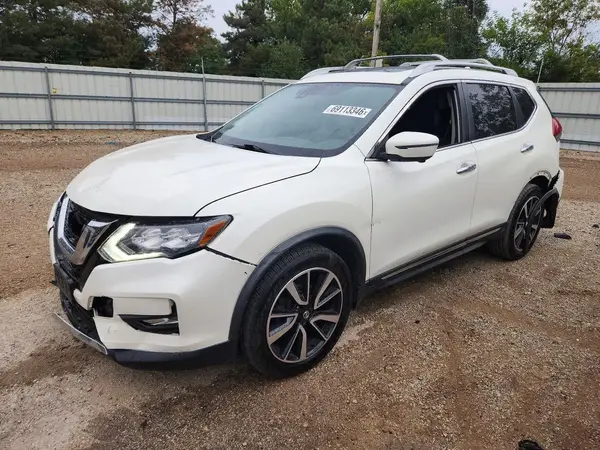 JN8AT2MV6JW350135 — 2018 Nissan Rogue, Передняя часть (Front End), фото до ремонта