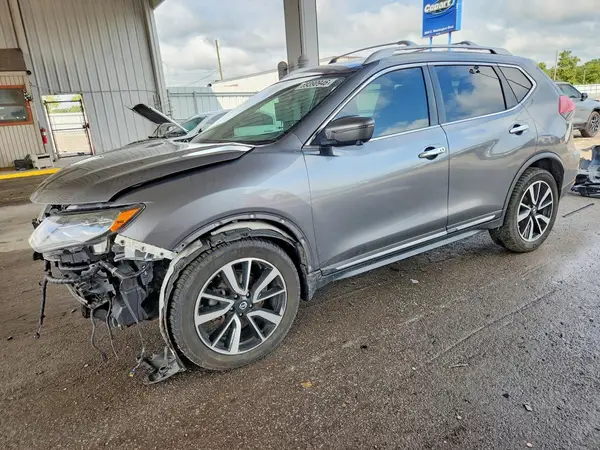 JN8AT2MV1JW305412 — 2018 Nissan Rogue, Передняя часть (Front End), фото до ремонта