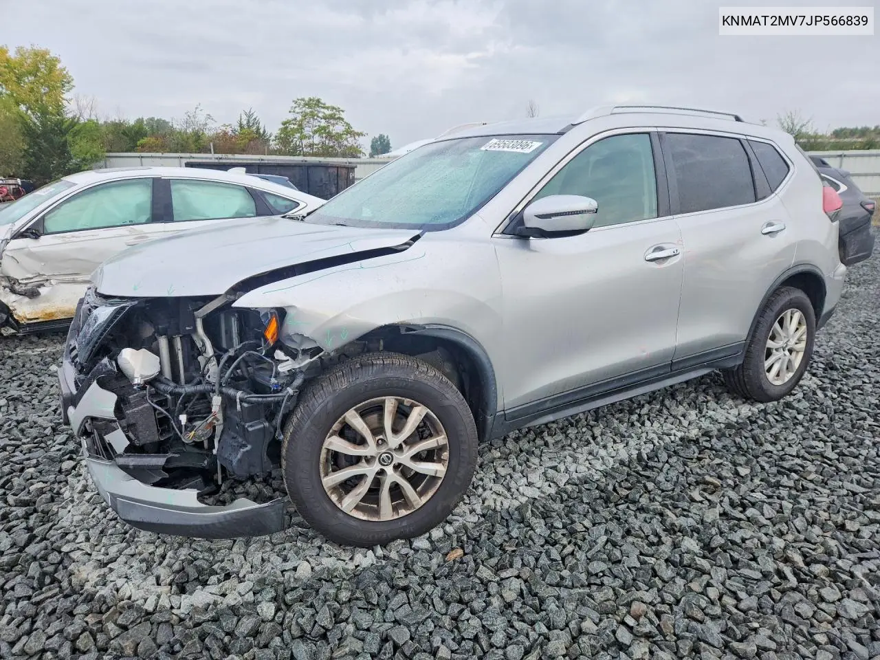 2018 Nissan Rogue Sv VIN KNMAT2MV7JP566839 фото 1