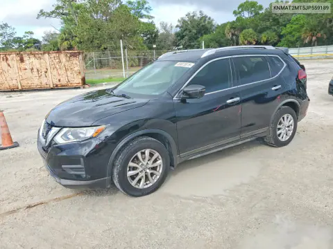 KNMAT2MT5JP559189 — 2018 Nissan Rogue, Задняя часть, фото до ремонта