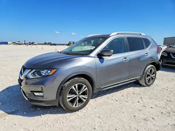 5N1AT2MVXJC744410 — 2018 Nissan Rogue, Задняя часть (Rear End), фото до ремонта