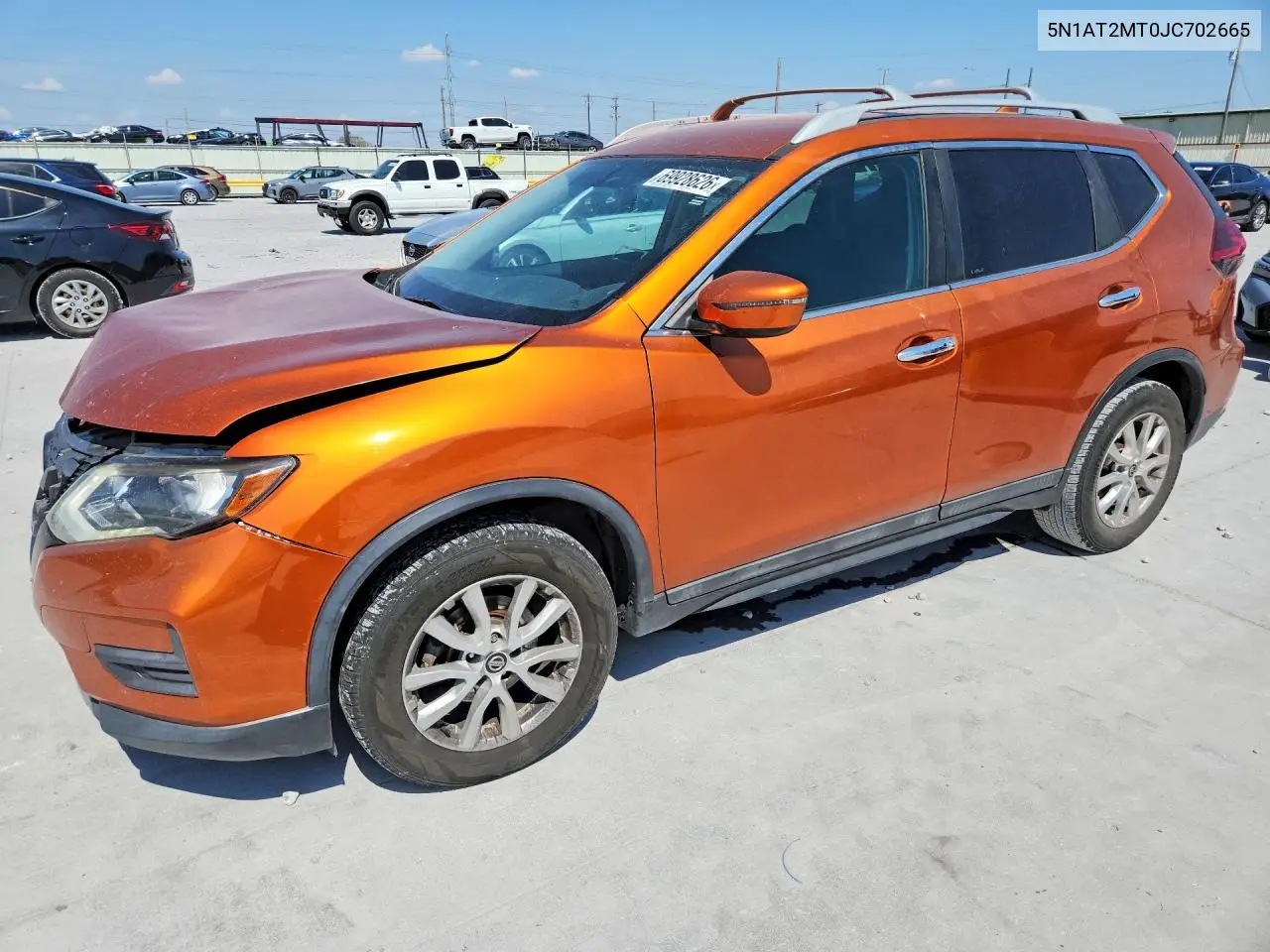 2018 Nissan Rogue Sv VIN 5N1AT2MT0JC702665 фото 1