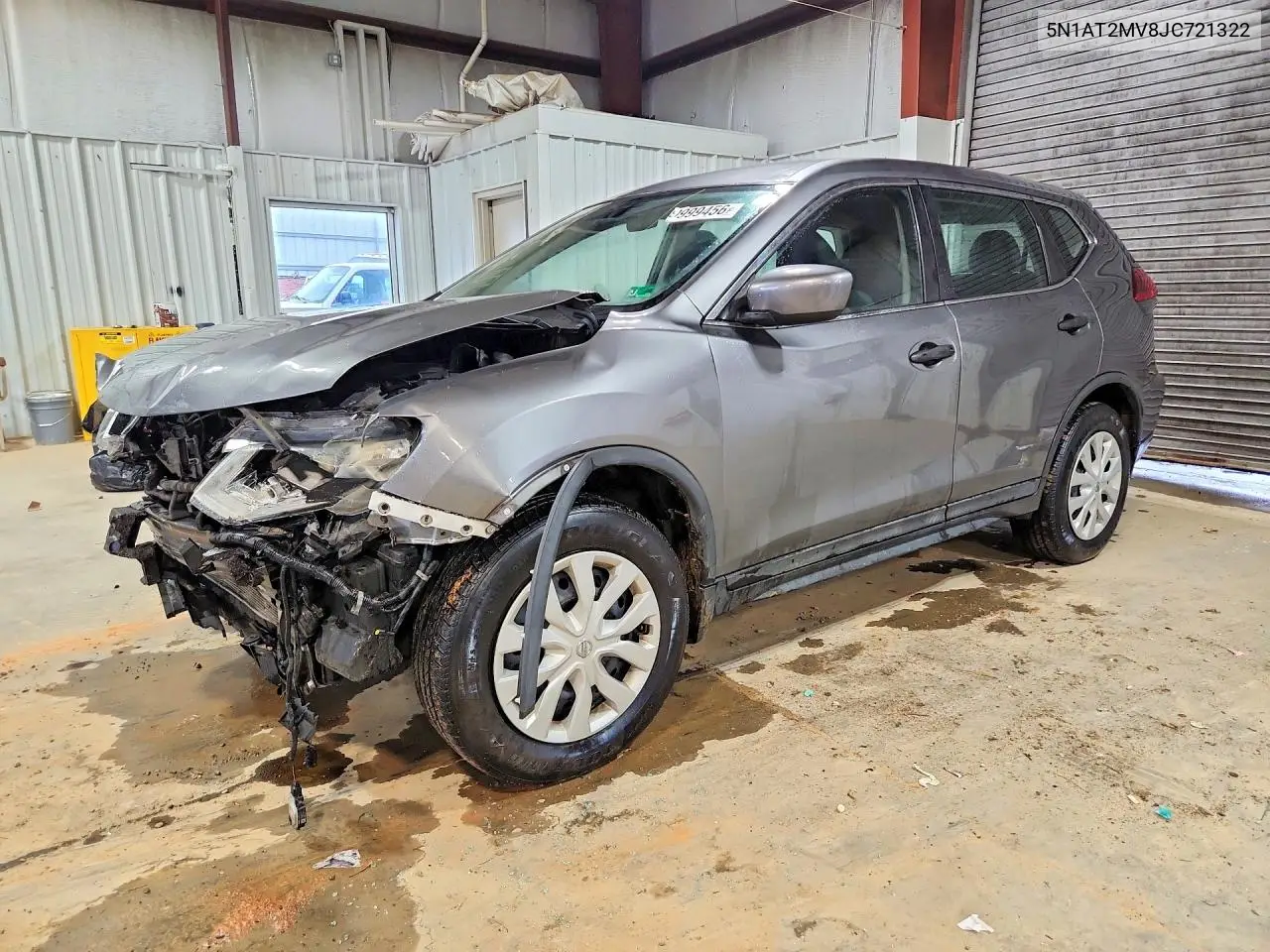 2018 Nissan Rogue S VIN 5N1AT2MV8JC721322 фото 1