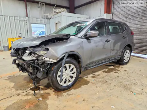 2018 Nissan Rogue S VIN 5N1AT2MV8JC721322 фото 1