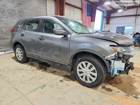 2018 Nissan Rogue S VIN 5N1AT2MV8JC721322 фото 4